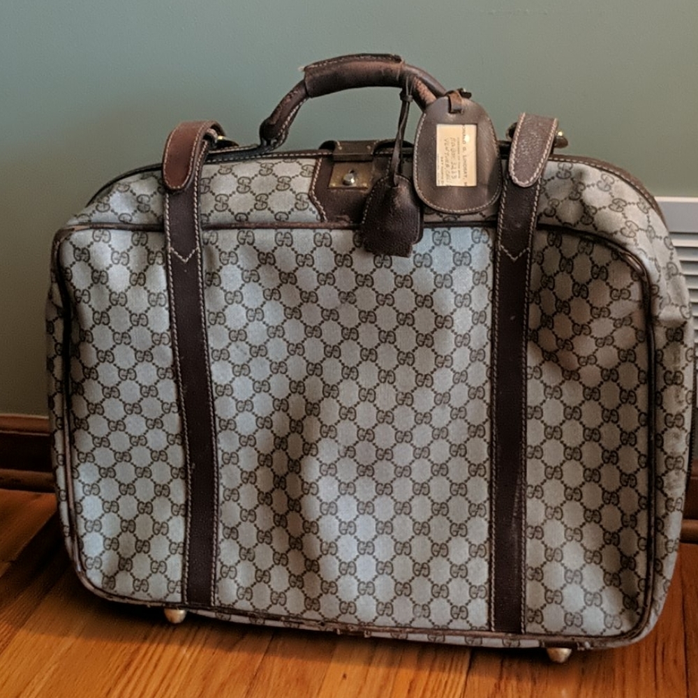 Gucci Suitcase Vintage 80's